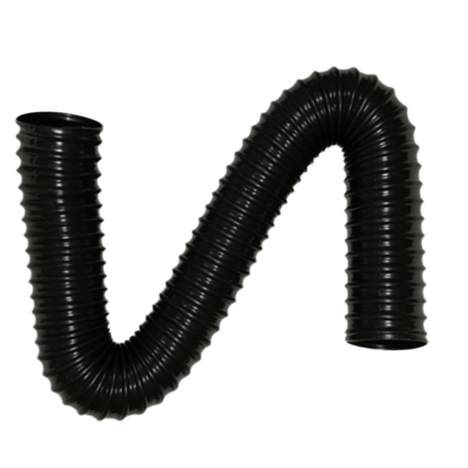 Black PU Collection Hose 32mm ID 1m 0.63-2mm for Inrial Vacuum Extractor(0.93mm)