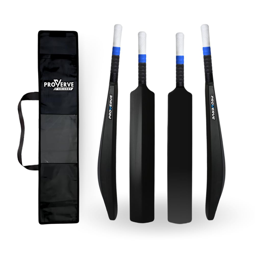 PROVERVE Cricket Turf Bat | Full Size Cricket Bat with Cover | Heavy Duty 850g Premium Plastic Tennis Bat with Cover and Performance Grip, Bats for Tournament Matches (Pack of 1)-image-45