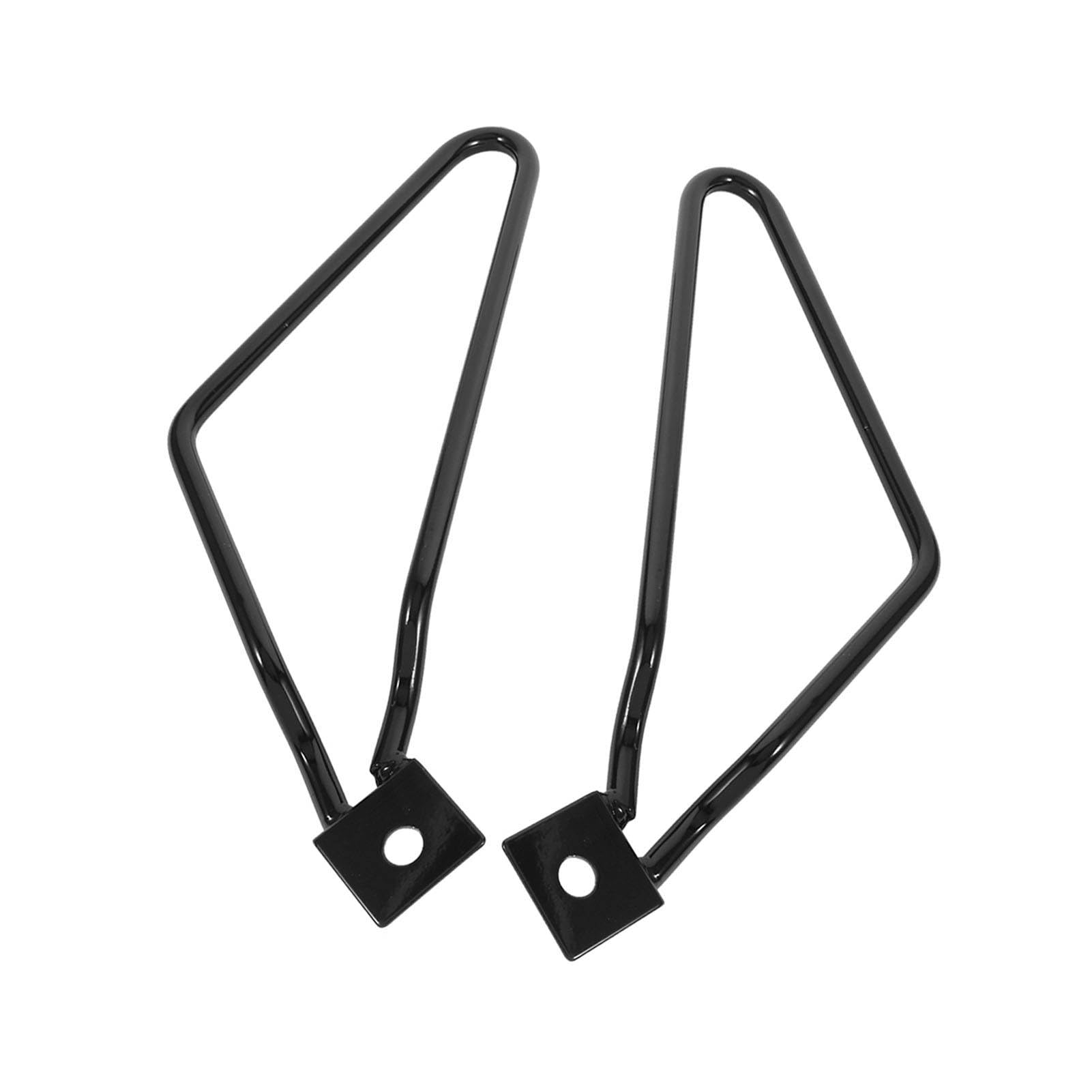 Supports de sacoches de Moto, Supports de Barre Gauche et Droite, Support pour sacoches de Moto (Schwarz)