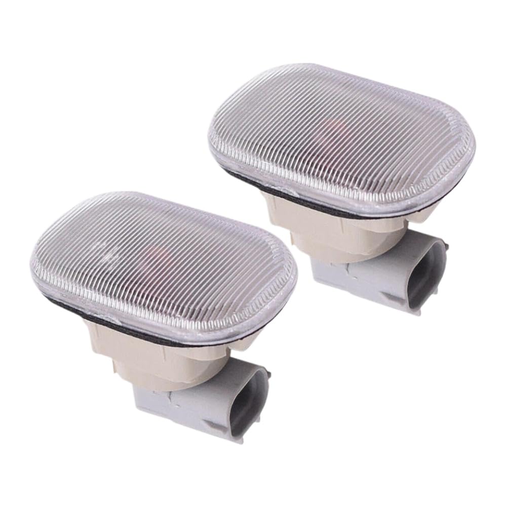 Clear Lens Fender Side Marker Turn Light 1 Pair 81730-02040 Compatible With JZA80 MR2 SW20 ZZW30 Celica 1993-1998