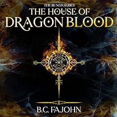 The House of Dragon Blood Audiolibro Por B.C. FaJohn arte de portada