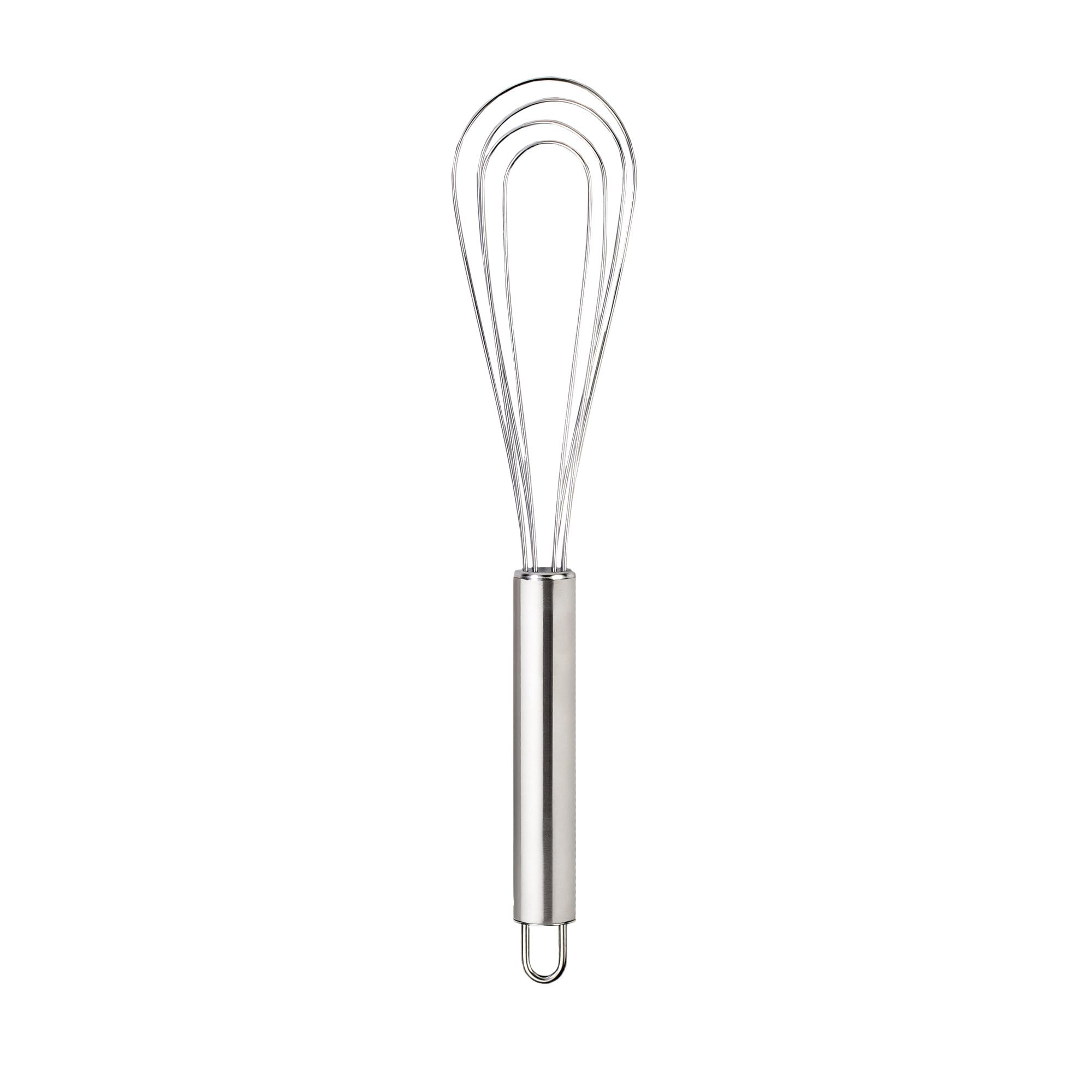 Mrs. Anderson's Baking 22012 - Batidor plano de acero inoxidable