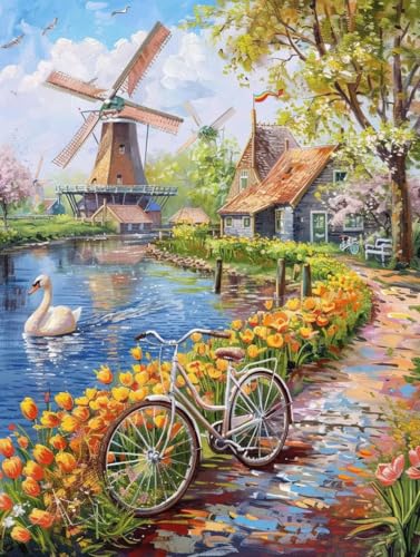 Paint by numbers for adults évadez-vous avec le kit DIY cygne poétique