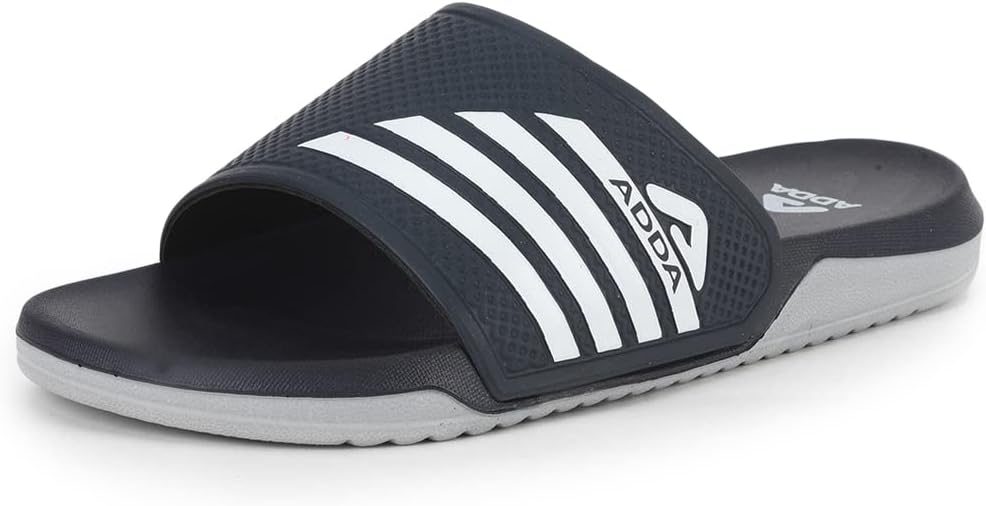 ADDA (LABEL)TM-TRAVEL-1 Men Stripes Slide