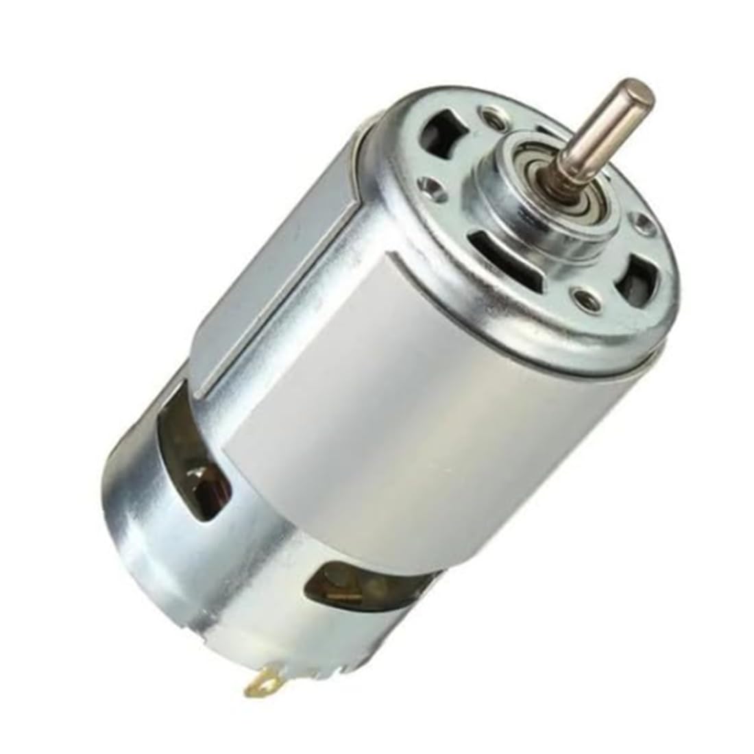 12V DC 775 D Cut Shaft High Speed Motor 21000RPM Ball Bearing Large Torque for Fan Cooler Mini Drill Machine Set DIY Electronic Projects Drill Chuck Water Pump Kit Dynamo
