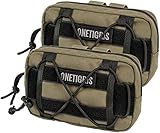 OneTigris Service Dog Vest Harness Saddle Bag Backpack Pouch, Emotional Support, Service Dog in Training,Quality Saddlebag for Dog Vest