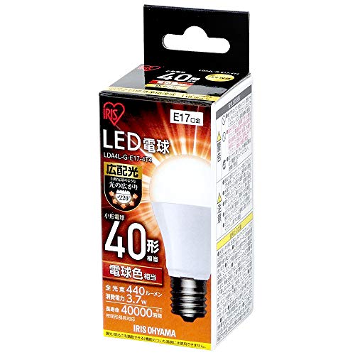 ACXI[} LEDd E17 40W ` dF Lz^Cv Ή LDA4L-G-E17-4T4
