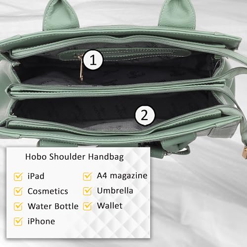 Image of Fostelo Women's Ocean Side Satchel Tote Handbag for Women | Ladies Purse | Stylish Shoulder Bag | Gift For Women