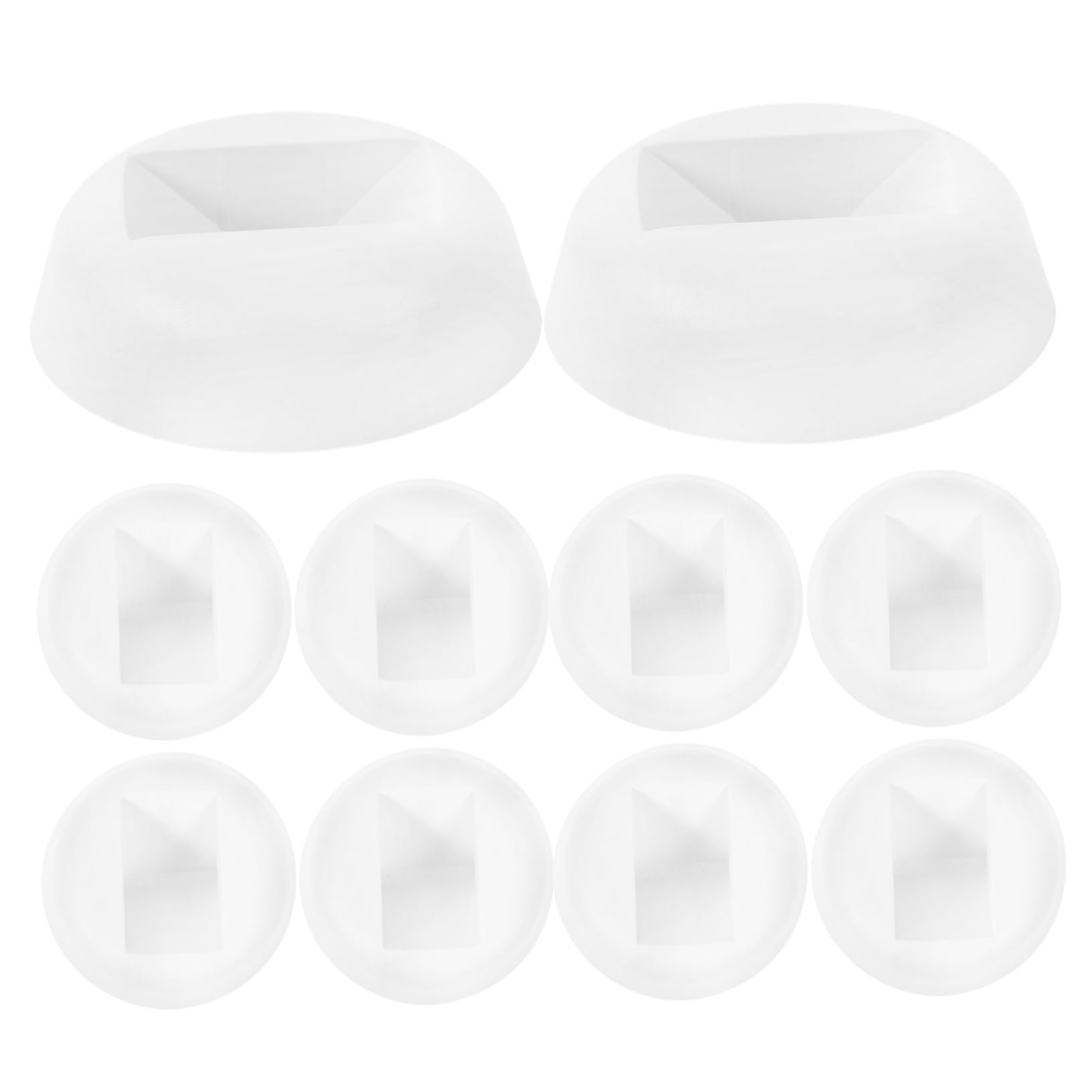 BESPORTBLE Strong Plastic Jewelry Holder Bases Display Stand Bases Floating Frame