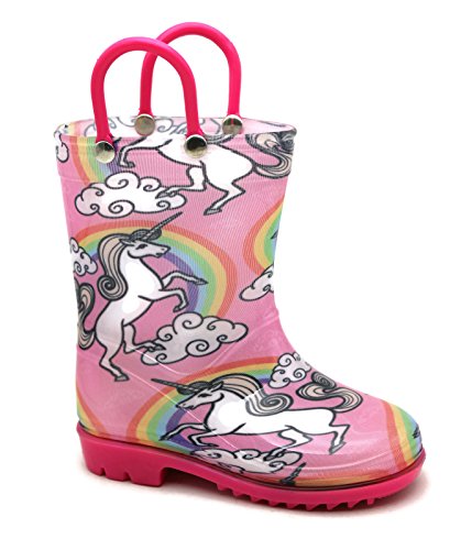 Kids Girls Printed Rainboots Assorted Prints Toddler/Little Kid/Big Kid Sizes - Main Image