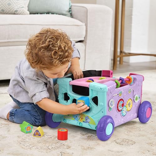 VTech Sort and Discover Activity Wagon for Toddlers, Pink - image 9