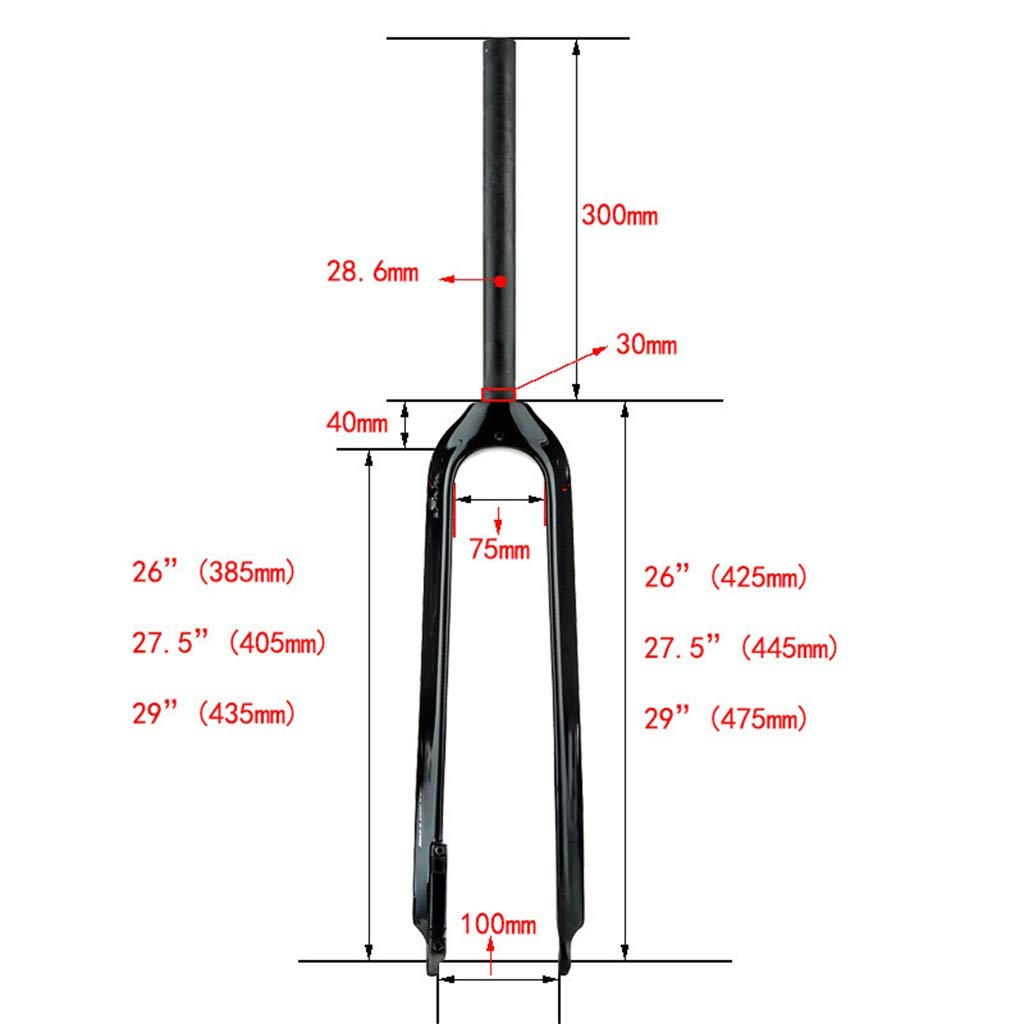 MTB rower górski aluminiowy sztywny widelec zoom, widelec amortyzowany, widelec do roweru górskiego, widelec przedni 27,5 cala