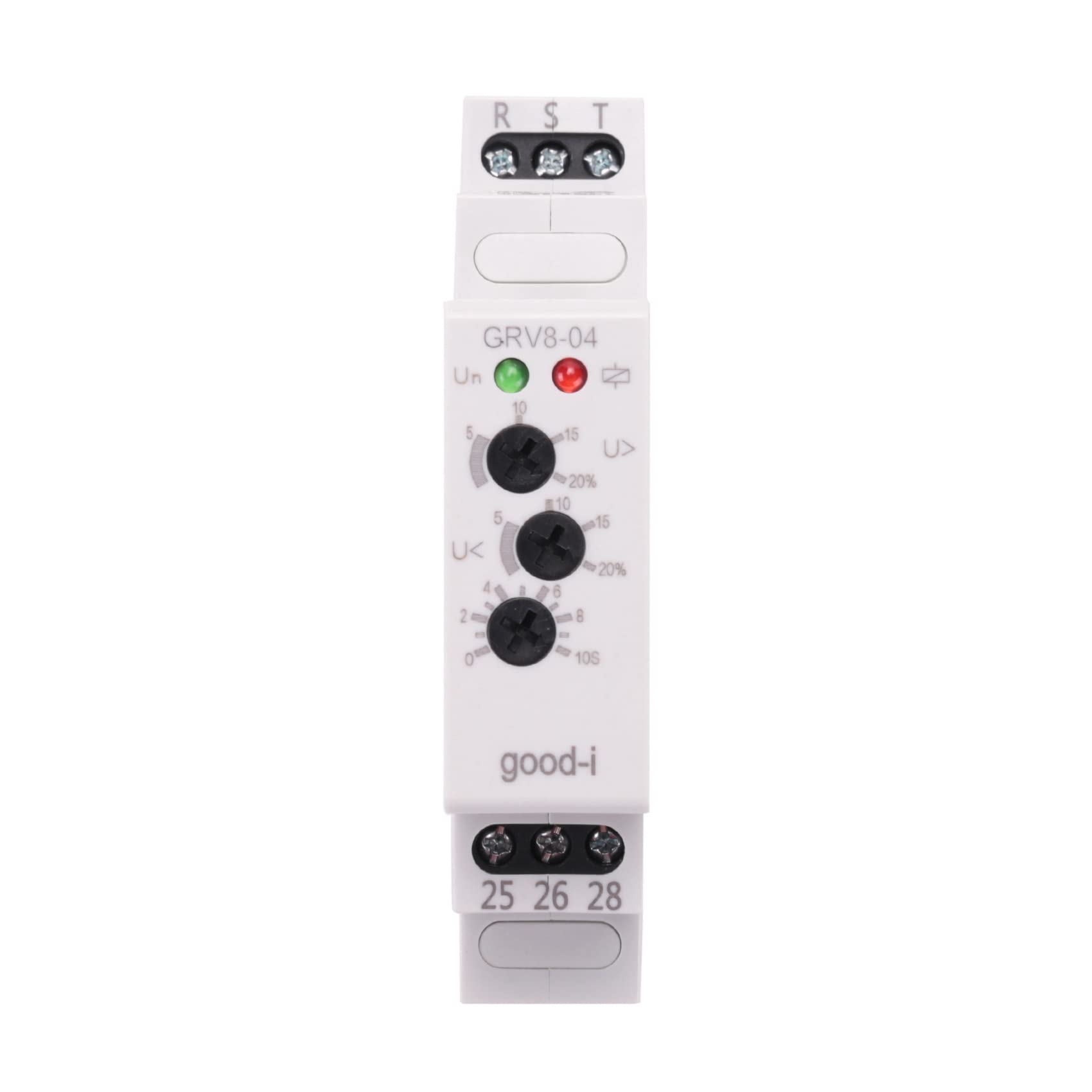 Tlilyy GRV8-04 M460 3 fases de voltaje para monitoreo relé de fases de sucesión de fallos protección de voltaje y relé de vigilancia