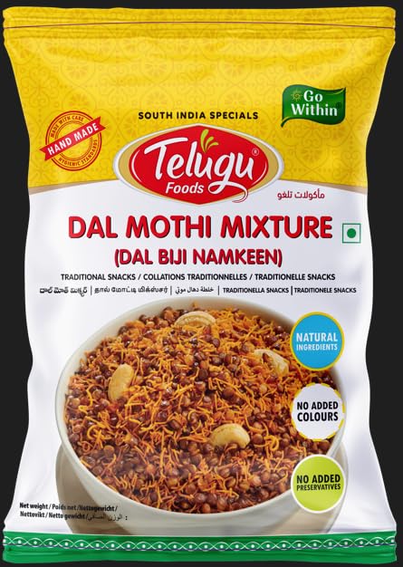 Rahil Mothi Telugu foods DAL MOTHI MIXTURE 160 Gram : Amazon.in: Grocery & Gourmet ...
