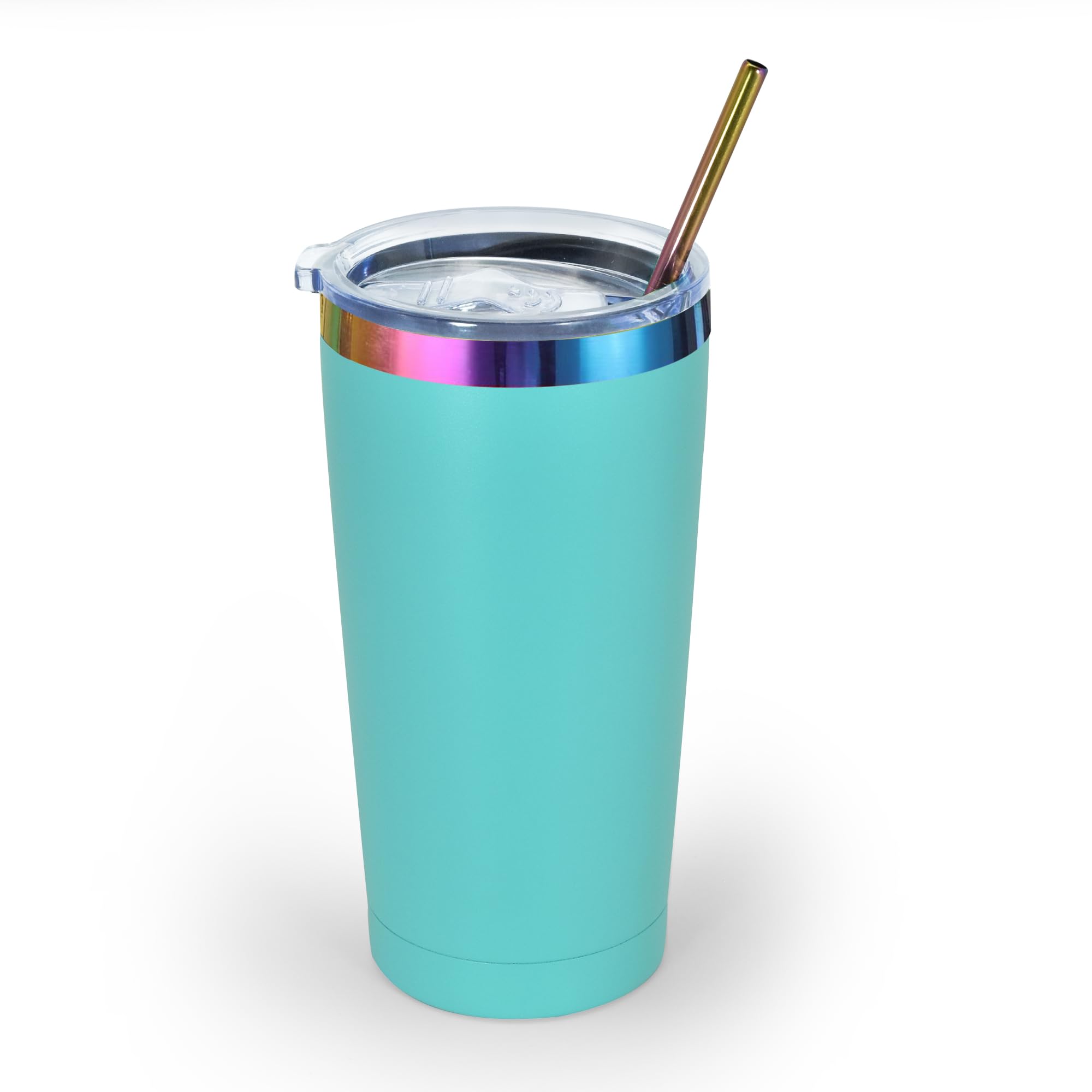 Icesip 20oz Tumbler with Lid And Straw,Stainless Steel Vacuum Insulated Mug,Double Wall Vacuum Insulated Coffee Cups for Cold & Hot Drinks,Insulation Travel Tumblers Cups