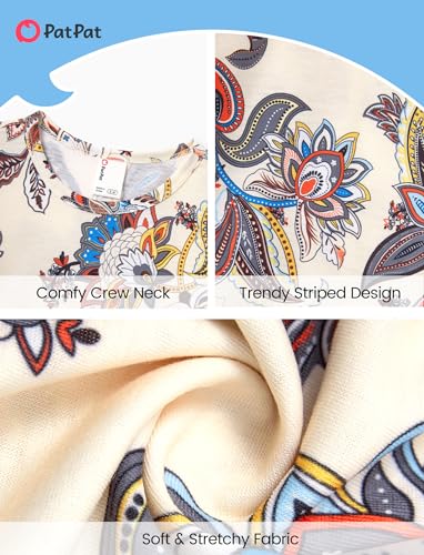 Image of PATPAT Matching Hawaiian Outfits for Family Summer Dress & Tee Sets | Mommy and Me Dresses, Hawaiian Dresses for Women, Matching Hawaiian Outfits for Couples, Beach Vacation, Family Photoshoot
