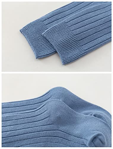 QandSweat Unisex-Baby Knee High Socks Seamless Toddler Boy Girls Cotton Uniform Stockings2