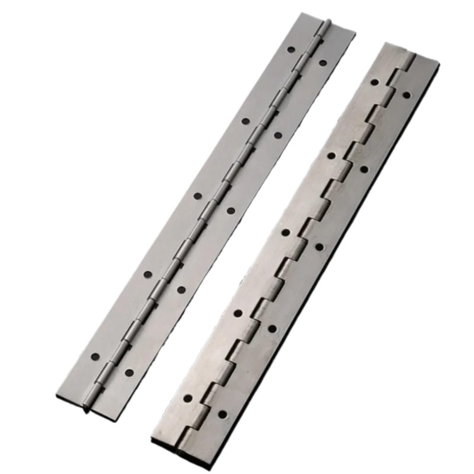 Bisagra de piano de 6/8/10/12/16/20/24 pulgadas, bisagras continuas de acero inoxidable de 270 grados con tornillo, herrajes for muebles de gabinete(10 inch)