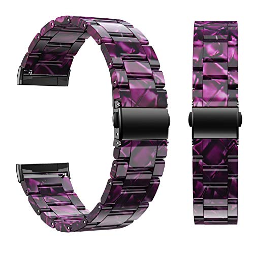 Correa de resina compatible con Fitbit Versa 3 y Sense miniatura 2