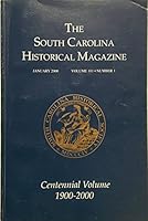The South Carolina Historical Magazine-January 2000 B004BYV32U Book Cover