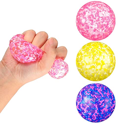Fidget Stretch Squeeze Ball For Anxiety, Stress, Anger Management, Hand Strength For Kids & Adults L #TOP1