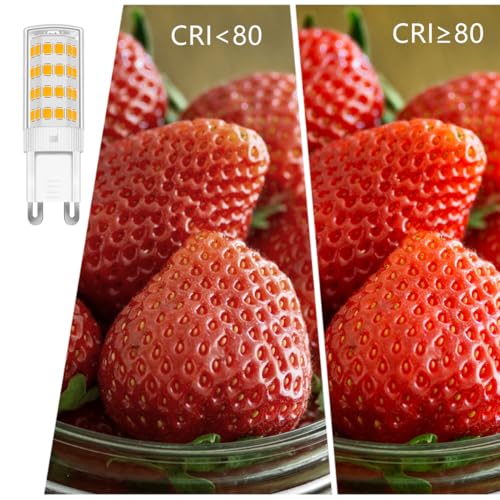 tkhetiana 5W G9 LED Light Bulb Warm White 3000k,Dimmable 5W G9 Led Equivalent 50W,Energy Saving g9 Corn Bulb,Replaces 45W Halogen Bulb,5 Pack - Image 3