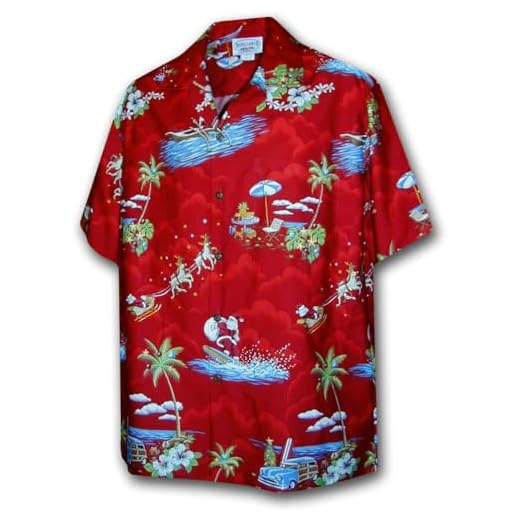 Christmas Santa Claus Hawaiian Shirt