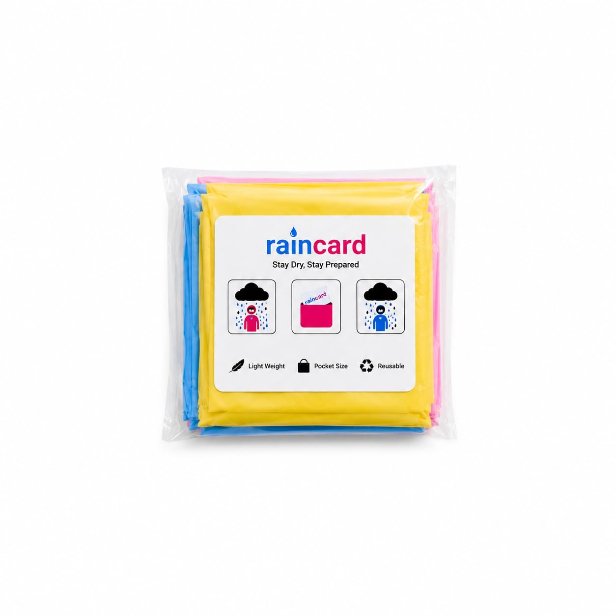 Raincard Foldable Rain Poncho, Lightweight, Pocket Size-picture-36