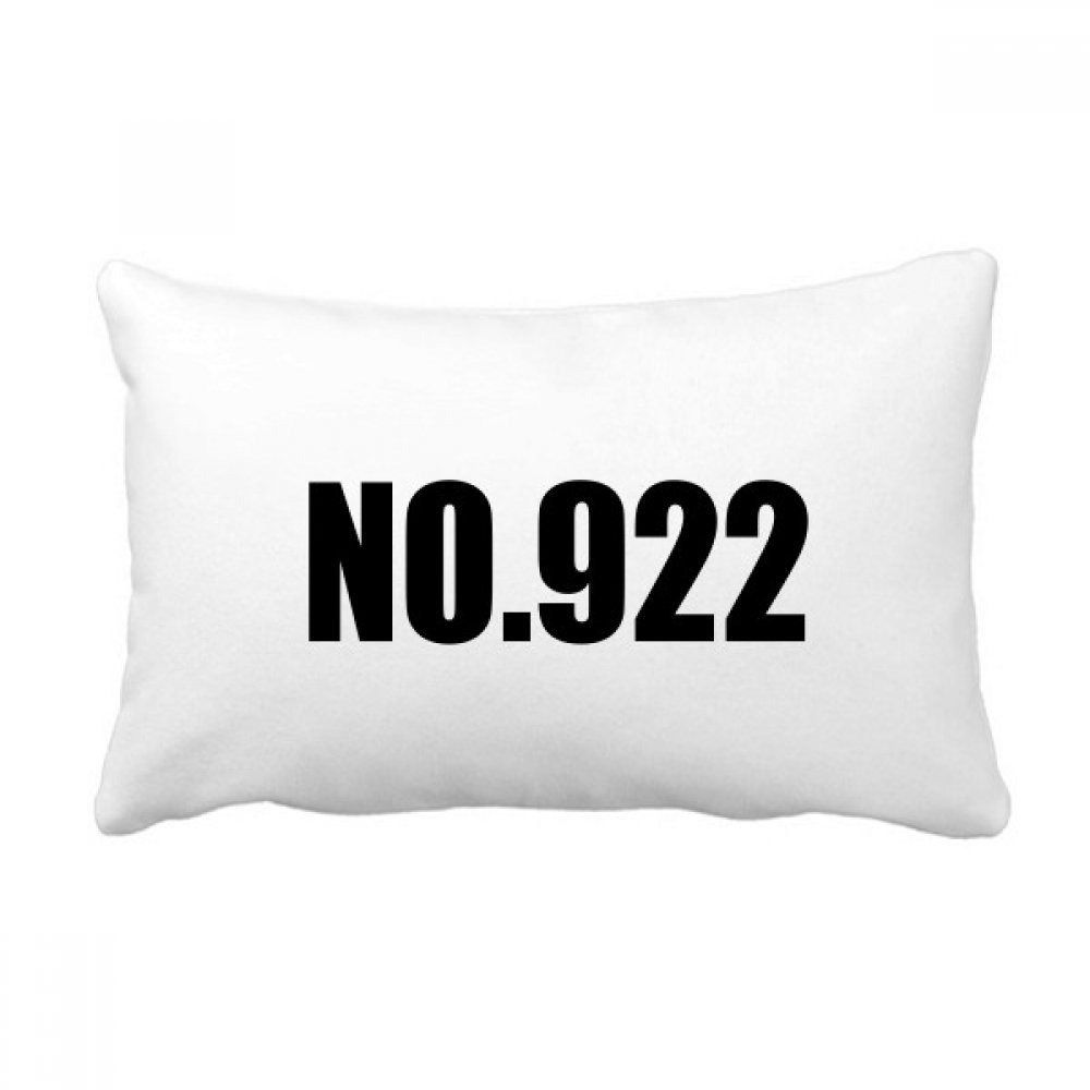 Coussin lombaire Chanceux Numéro 922 décoratif multicolore pour canapé 40x60 cm