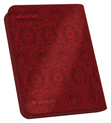 Image of Ultimate Guard - Zipfolio 160 Xenoskin - Magic: The Gathering Universes Beyond - Avatar: The Last Airbender - Red Mana