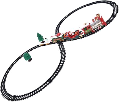 Christmas Toys Electric Rail Train Toys Kids Christmas Train Toys Holiday Train Christmas Decorations Christmas Decorations Red