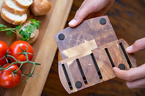 image for ZYLISS Control Wooden Knife Block - Kitchen Cutlery Storage - Knife Bl