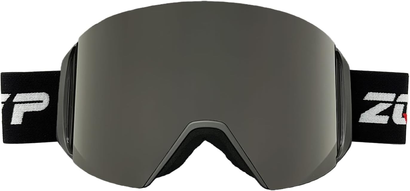 Ski Goggles,Anti Fog Magnetic Interchangeable Lens 100% UV400 Protection OTG Snow Goggles for Men Women