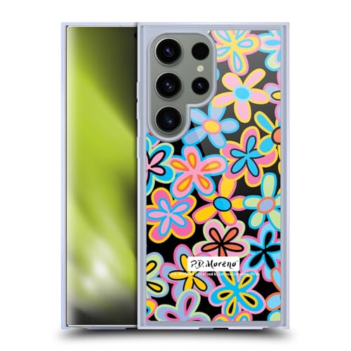 Coque Gel S24 Ultra MagSafe Head Case Designs Fleurs Retro Protection Militaire