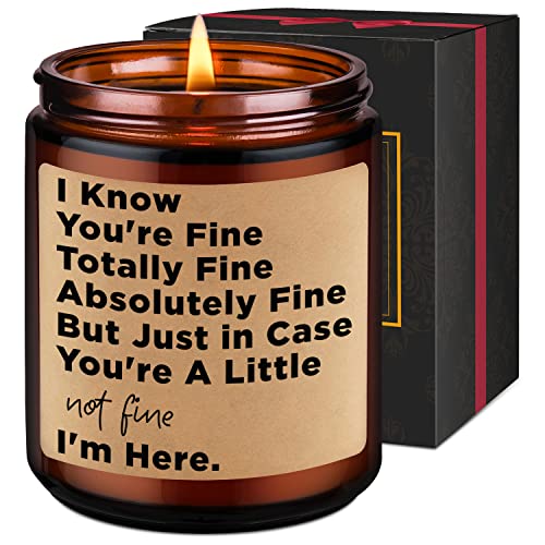 Leado Scented Candles - Thinking Of You Gifts For Women, Men - Encouragement Gifts, Thoughtful Gifts For Women, Friends, Her - Sympathy Gift, Get Well, Divorce Gifts, Support, Cancer Gifts For Women #TOP13