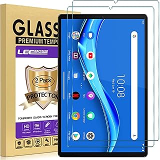 LEEBOSS [2 Pack] Screen Protector for Lenovo Tab M10 FHD Plus 10.3" (TB-X606F/TB-X606X), 9H Hardness Tempered Glass Film