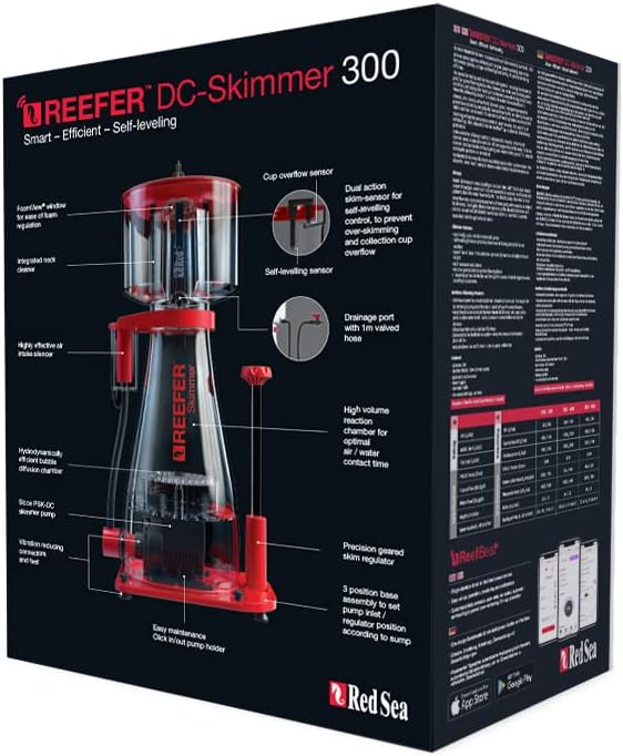 Red Sea Reefer ReefRun DC Skimmer 300 Product Box