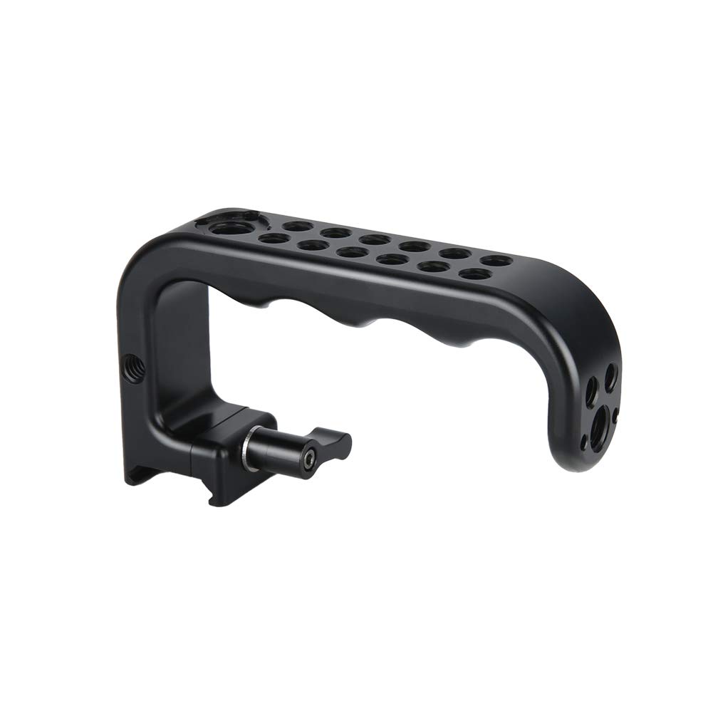 NICEYRIGQuick Release DSLR NATO Handle, Ergonomic Top Grip with 1/4'' 3/8'' ARRI Thread, Applicable for Kinefinity Red Cinema Cameras - 393