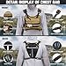 G4Free Tactical Chest Pack, Quick Access Molle Chest Rig, Tactical Vest EDC Bag for Travel, Hiking, Cycling, Running