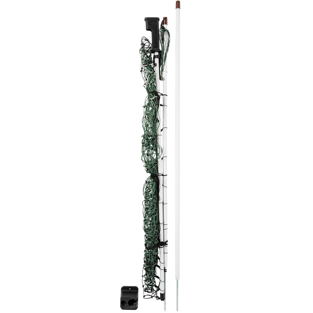Premier 1 ElectroNet® Electric Fence Gate (White/Black, 35"H x 7.5'L)