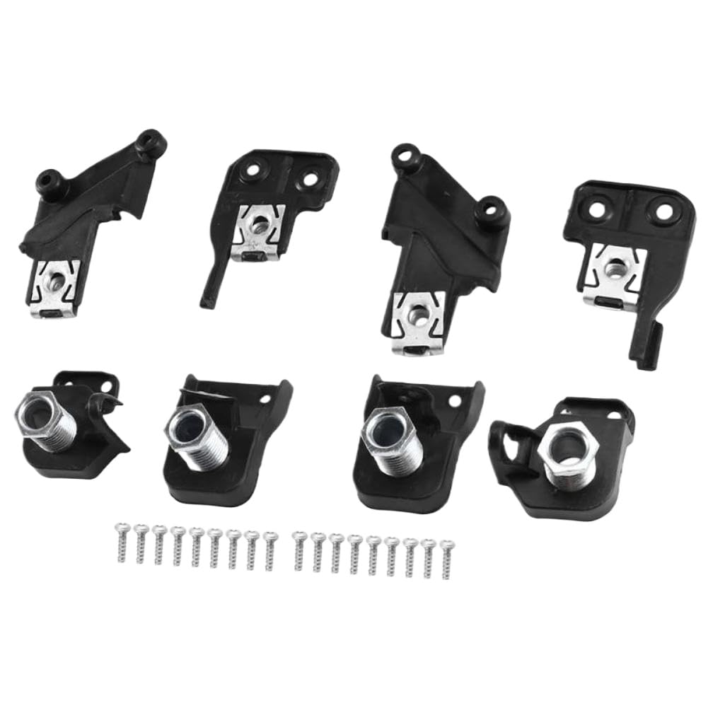 Kit de Reparación de Soporte de Faro Delantero y Parachoques 5N0998226B 5N0998225B Compatible con Coche 2012-2017