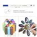 Rotuladores Metálicos，RATEL 20 colores brillantes Marcador Metálico para manualidades de bricolaje, pintura...