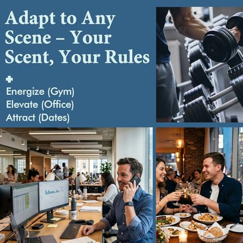 AQUA BLANCE Mens Body Spray, Travel Size Body Spray For Men, Long-Lasting Fragrance, 3-Pack Gift Set, Each 60ml, Notes of Spiced Amber,Citrus Moss,Ginger Wood - Image 6