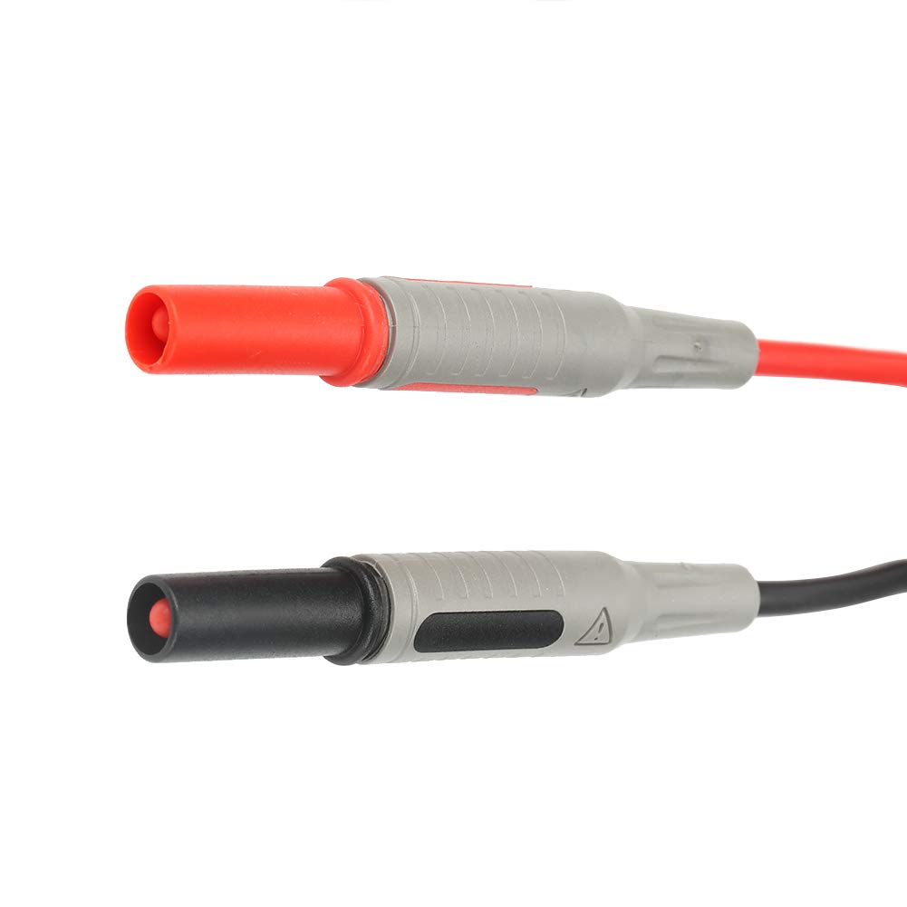 Puntas de Prueba, P1032 4mm 1000V 15A Conector Tipo Banana Línea de Prueba Moldeado por inyección Cable de Cable multímetro Recto a Recto
