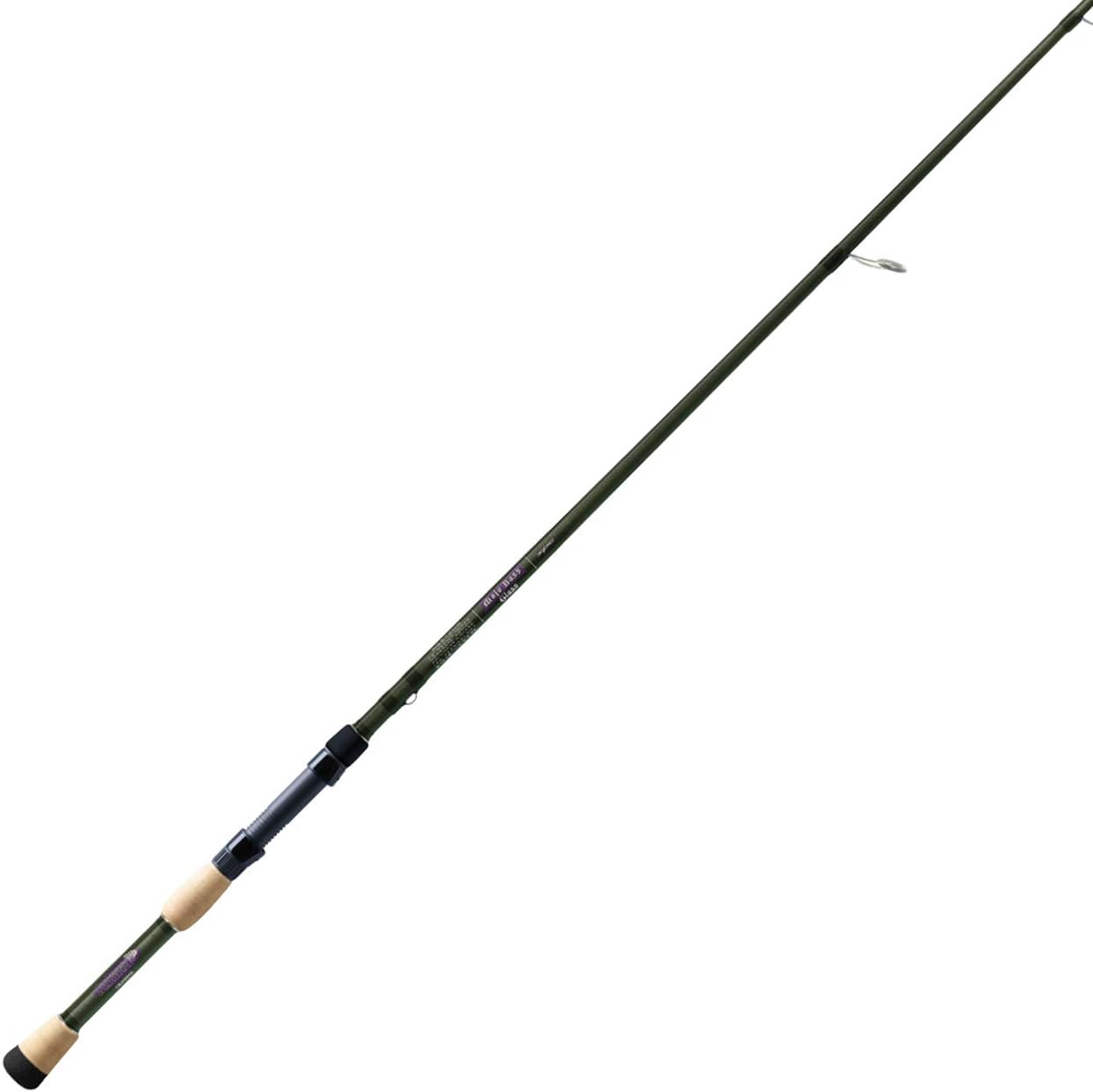 St. Croix Rods Mojo Bass Glass Spinning Rod Mojo Green