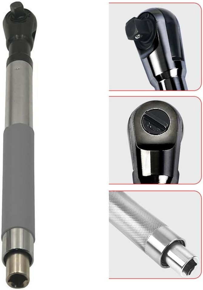 Sturdy Thick Material Ratchet Tool 1/2Inch for Wheel Alignment and Angle