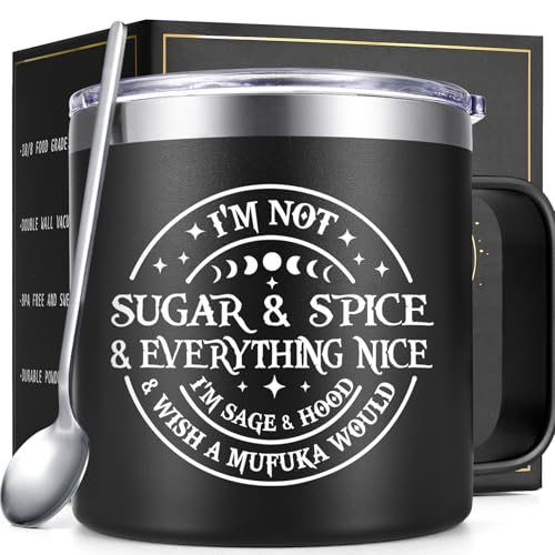 Qtencas Witchy Gifts for Women, Gothic Gifts, Funny Moon Phase...