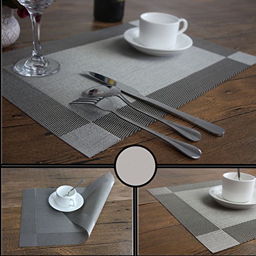Guwheat, tovagliette per sala da pranzo in PVC