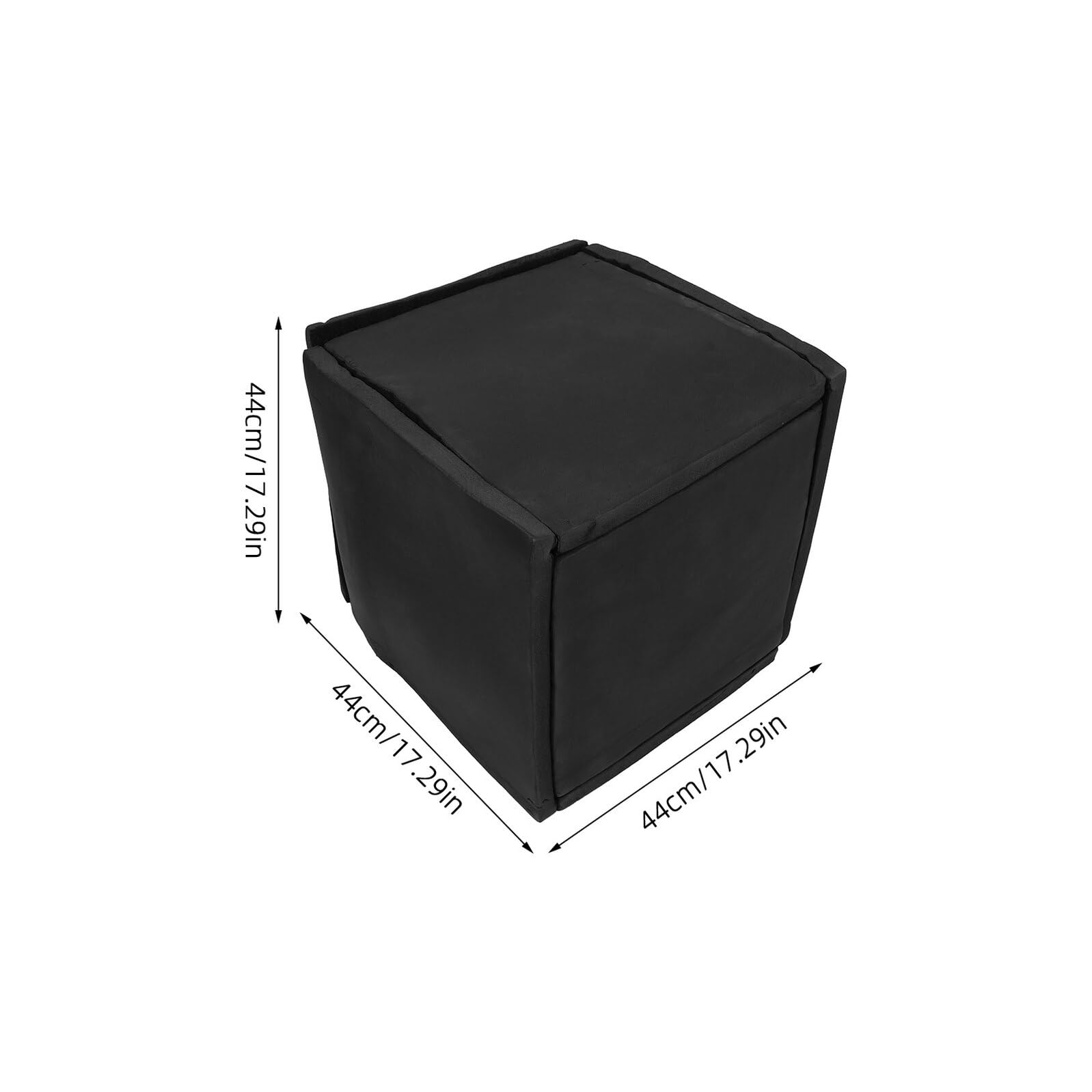 Anneome Caja Insonorizada para Bomba de Agua y Generador, Cubierta Reductora de Ruido Industrial, Aislamiento Acústico de Goma Espuma, Tamaño 44,1x44x44,1 Cm, Uso en Jardín y Entorno