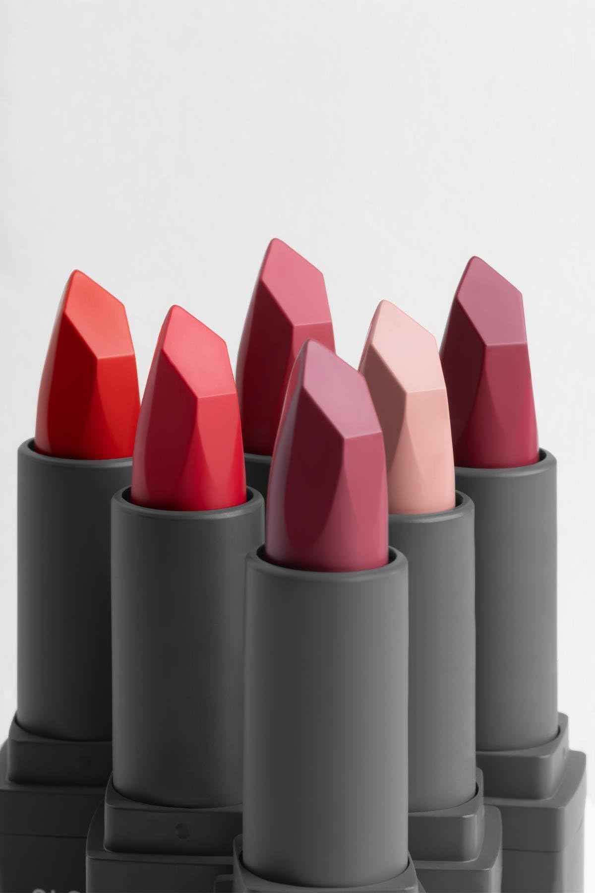 ALIX AVIEN Uzun Süre Kalıcı Yoğun Renk Veren Nemlendirici Parlak Ruj - Glossy Lipstick 304 Nude Apricot (3 paketi)